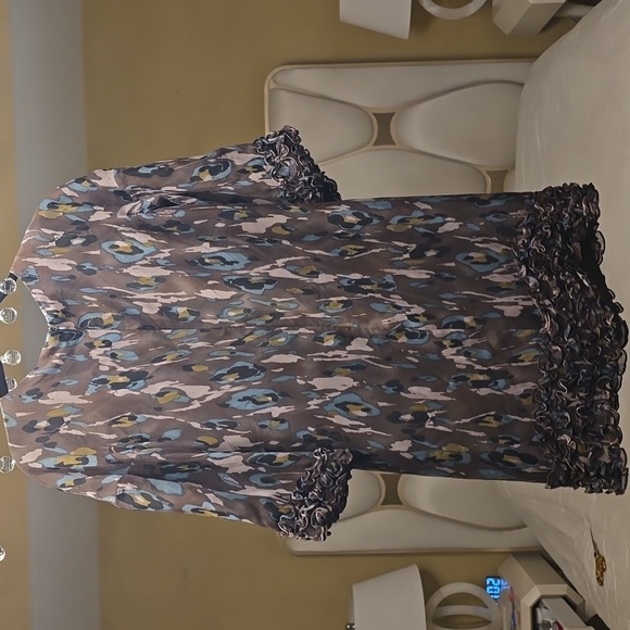 Walter Baker Silk Multicolor Abstract Mini Dress - Picture 5 of 14